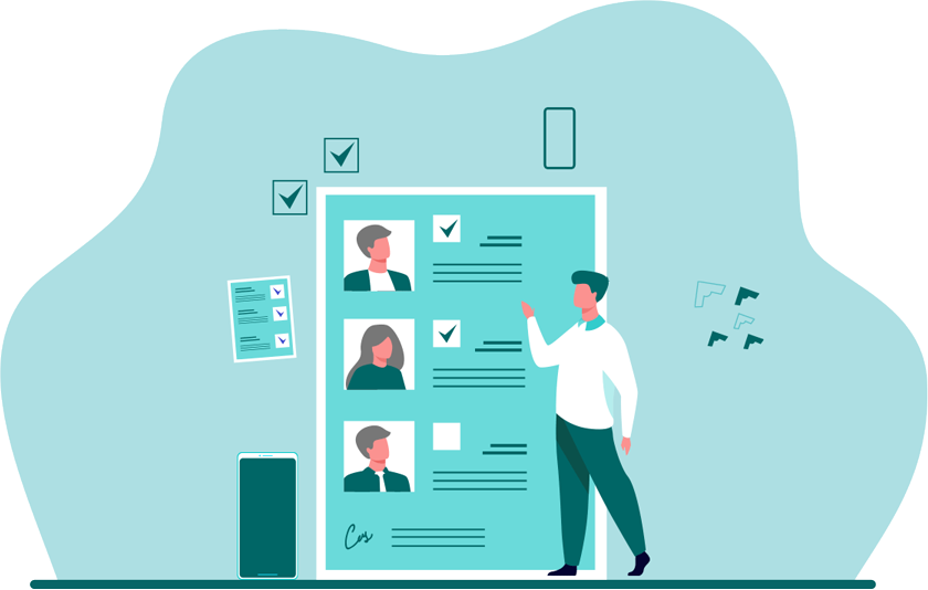 تسجيل المستفيدين